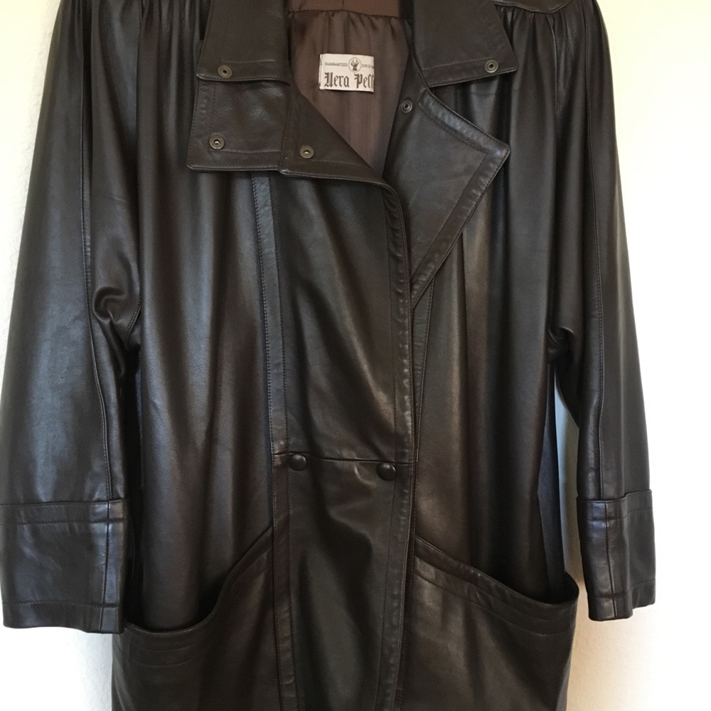 Butter-Soft Dark Brown Leather Jacket